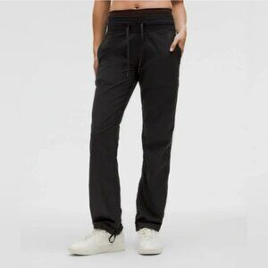 Lululemon Dance Studio Mid-Rise Full Length Pant, Black, Size 2